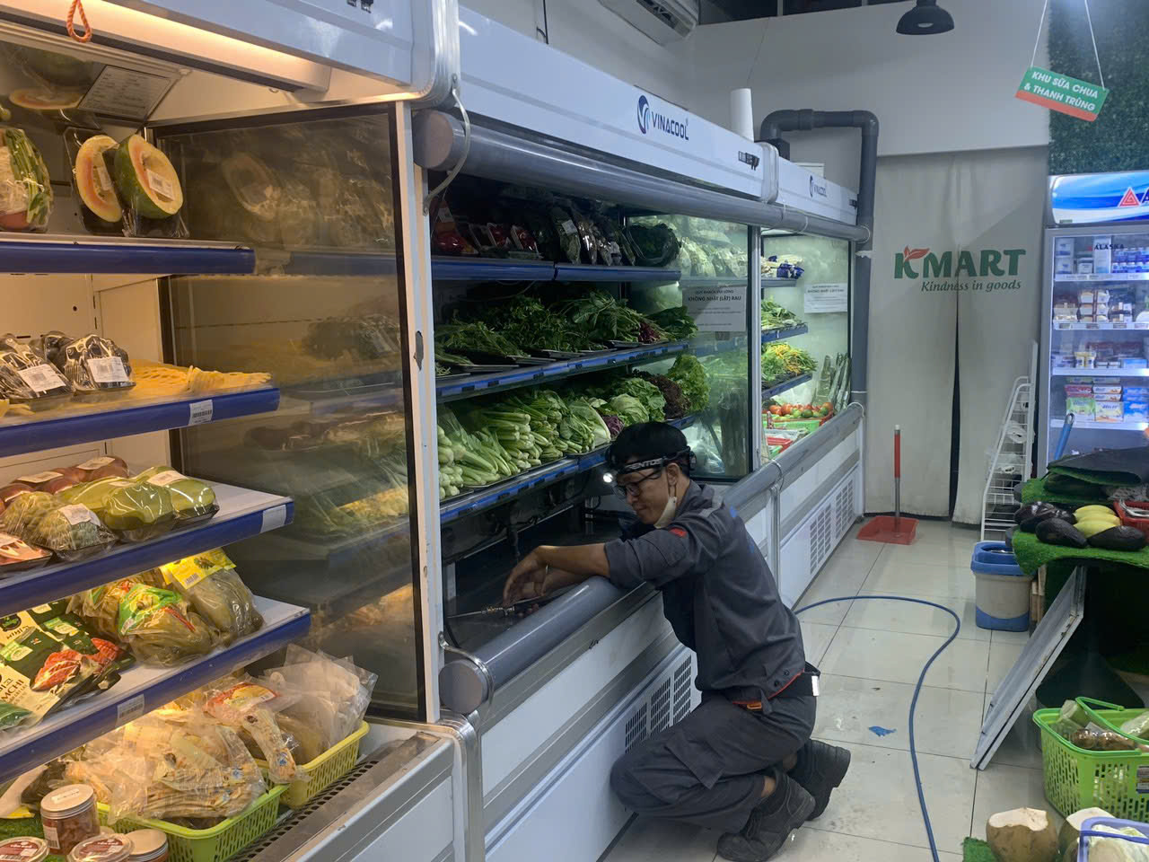 Bảo trì ngăn ngừa lỗi kho lạnh không đạt nhiệt độ