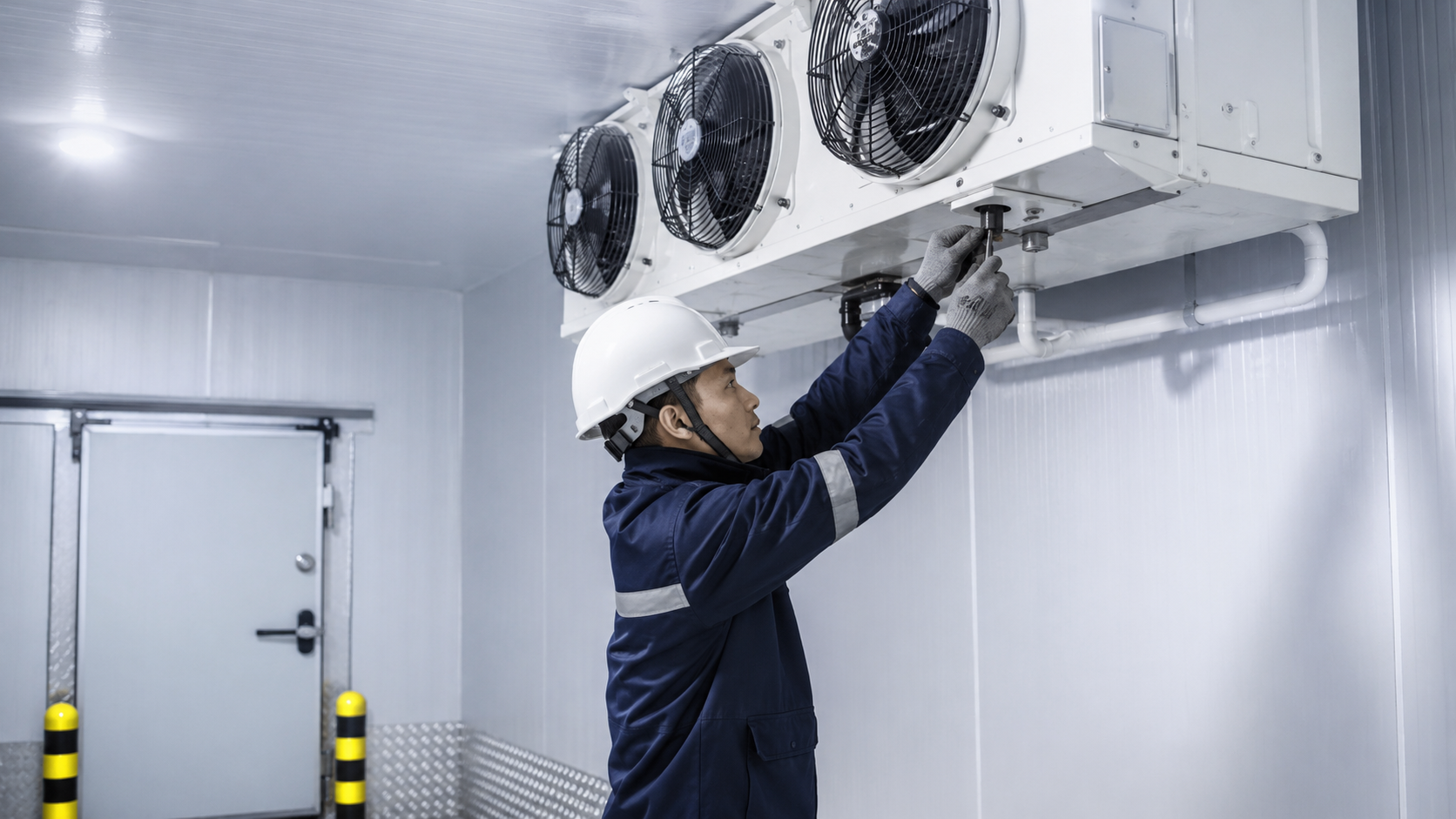 Dịch vụ khắc phục kho lạnh không lạnh Quận 12 của Điện Lạnh Hòa